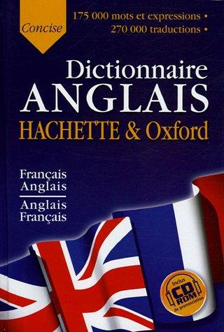 Dictionnaire Anglais Hachette-Oxford Concise