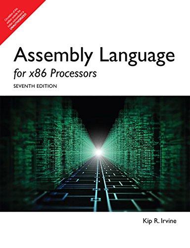 Assembly Language For X86 Processors