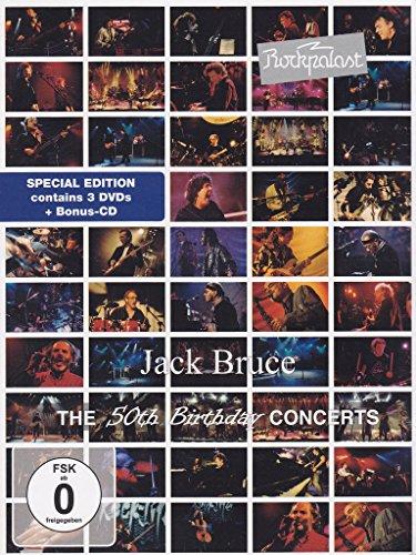 Jack Bruce - Rockpalast - The 50th Birthday Concerts [3 DVDs+CD]