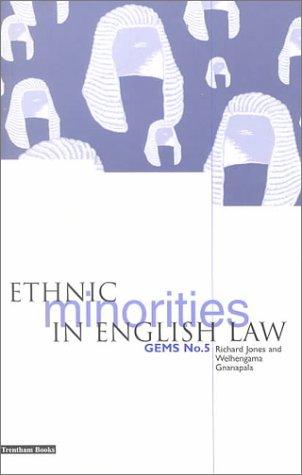 Ethnic Minorities in English Law (Gems (Series), No. 5.)