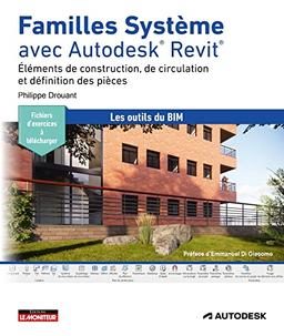 Familles système avec Autodesk Revit : éléments de construction, de circulation et définition des pièces