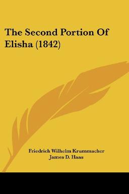 The Second Portion Of Elisha (1842)