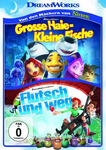 Flutsch und weg & Große Haie, kleine Fische [2 DVDs]