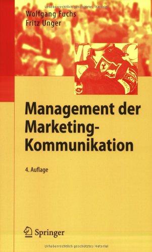 Management der Marketing-Kommunikation (German Edition)