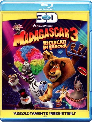 Madagascar 3 - Ricercati in Europa (3D) [Blu-ray] [IT Import]