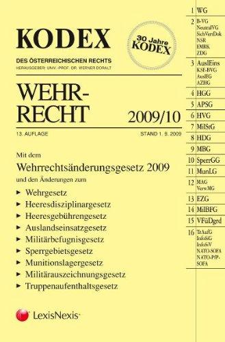 KODEX Wehrrecht