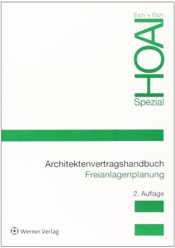 Architektenvertragshandbuch Freianlagenplanung