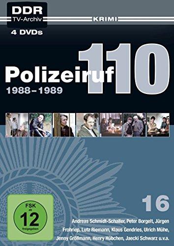 Polizeiruf 110 Box 16: 1988-1989 (DDR TV-Archiv) [4 DVDs]