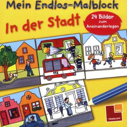 Mein Endlos-Malblock: In der Stadt