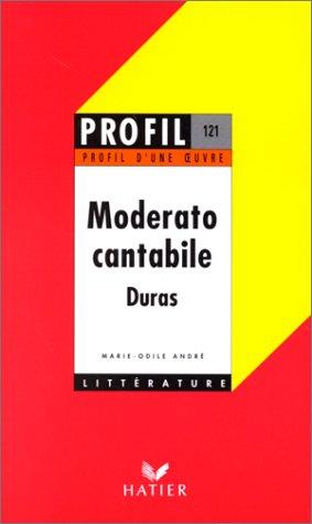 Moderato cantabile, Marguerite Duras