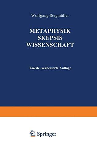 Metaphysik Skepsis Wissenschaft