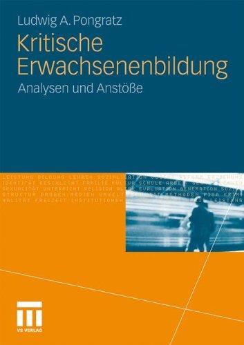 Kritische Erwachsenenbildung: Analysen und Anstöße