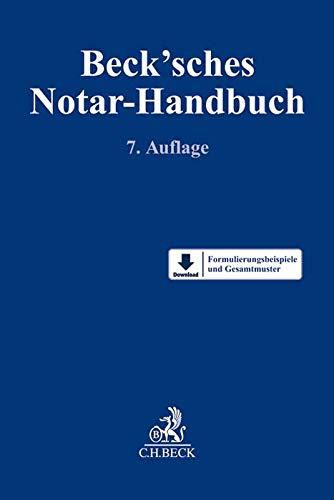 Beck'sches Notar-Handbuch