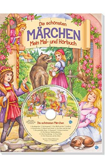 Märchenmalbuch mit CD