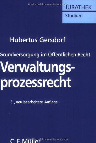 Verwaltungsprozessrecht