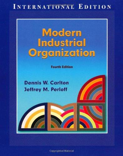 Modern Industrial Organization (Pie)