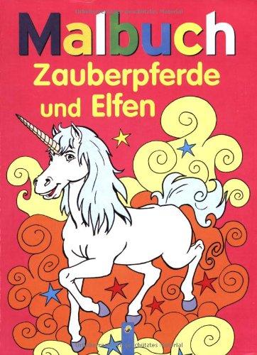 Malbuch Zauberpferde und Elfen