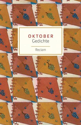 Oktober: Gedichte