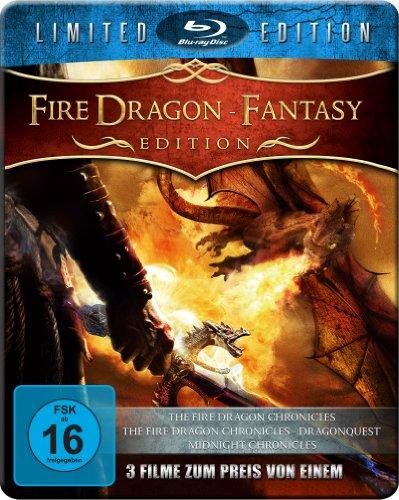 The Fire Dragon Fantasy Edition - Metal-Pack [Blu-ray] [Limited Edition]