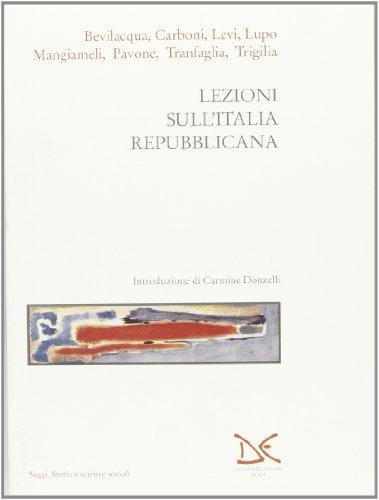 Lezioni sull'Italia repubblicana (Saggi.Storia e scienze sociali)