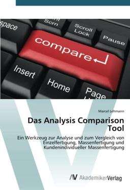 Das Analysis Comparison Tool: Ein Werkzeug zur Analyse und zum Vergleich von Einzelfertigung, Massenfertigung und Kundenindividueller Massenfertigung