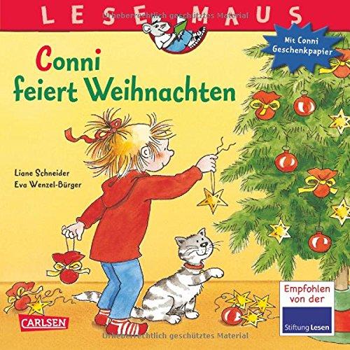 LESEMAUS, Band 58: Conni feiert Weihnachten: Mit weihnachtlichem Conni-Geschenkpapier!