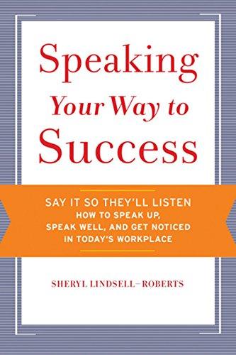 Speaking Your Way to Success