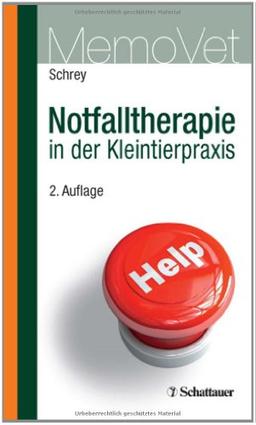 Notfalltherapie in der Kleintierpraxis: MemoVet