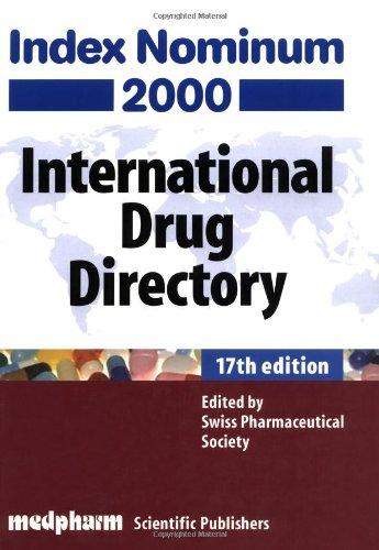 Index Nominum 2000, International Drug Directory, m. CD-ROM