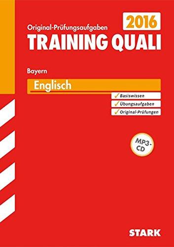 Training Quali Bayern - Englisch A4, mit MP3-CD