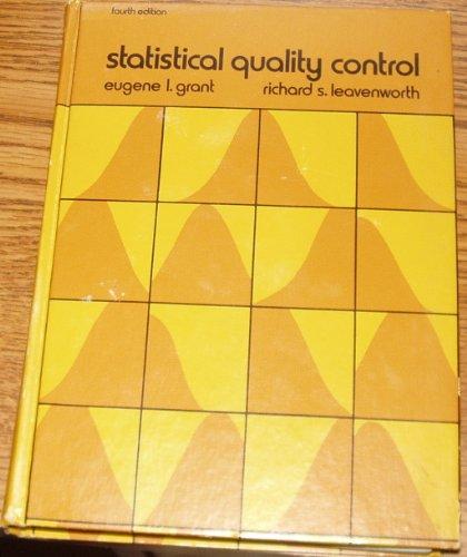 Statistical Quality Control (McGraw-Hill Series in Industrial Engineering and Management Science)