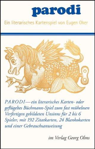 Parodi - ein literarisches Kartenspiel