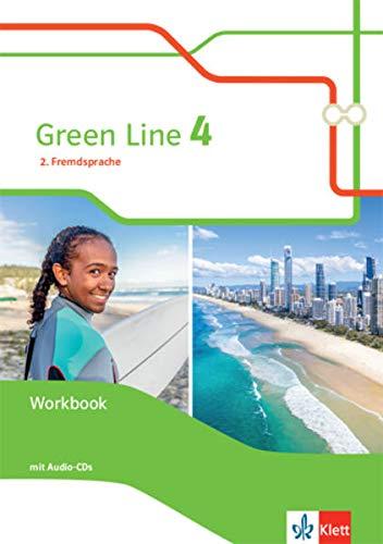 Green Line 4. Ausgabe 2. Fremdsprache: Workbook mit Audios Klasse 9 (Green Line. Ausgabe 2. Fremdsprache ab 2018)