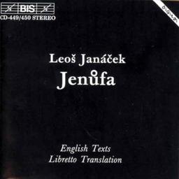 Janacek: Jenufa (Gesamtaufnahme) (tschech.)