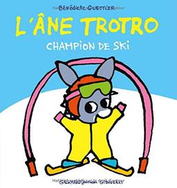 L'âne Trotro. L'âne Trotro champion de ski