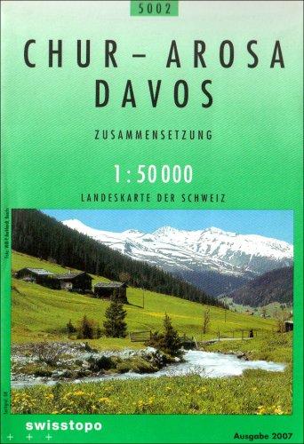 Swisstopo 1 : 50 000 Chur - Arosa - Davos: Zusammensetzung (National Map Composite)