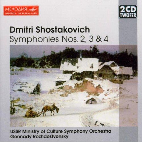 Two CD Twofer - Schostakowitsch (Sinfonie Nr. 2-4)