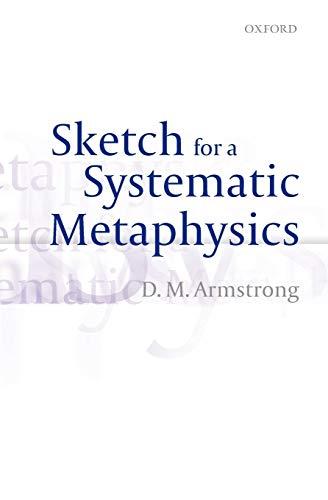 Sketch for a Systematic Metaphysics