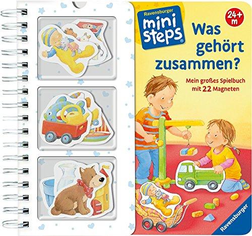 RAVENSBURGER 04094 - Mini Steps - Was gehört zusammen? Mit 22 Magneten