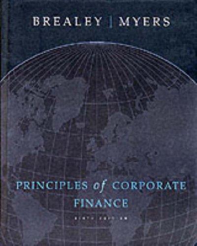 Principles of Corporate Finance, w. CD-ROM