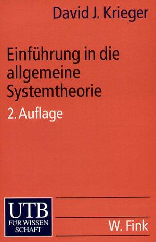 Einführung in die allgemeine Systemtheorie.