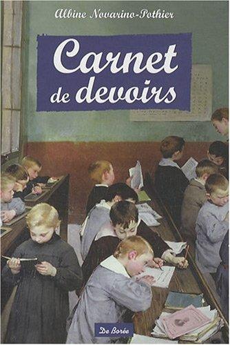 Carnet de devoirs