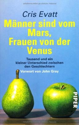 Männer sind vom Mars, Frauen von der Venus: Tausend und ein kleiner Unterschied zwischen den Geschlechtern