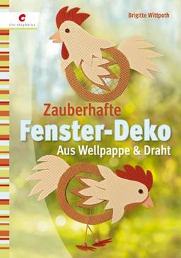 Zauberhafte Fenster-Deko: Aus Wellpappe & Draht