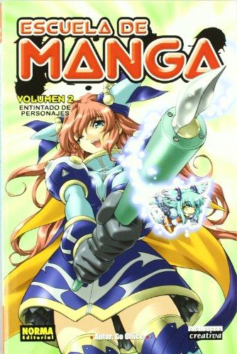 Escuela de manga 2, Entintado de personajes (BIBLIOTECA CREATIVA)