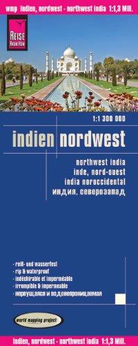 Reise Know-How Landkarte Indien Nordwest (1:1 300 000) world mapping project: Kartenbild 2seitig. Naturparks, Naturschutzgebiete. Viele Ausflugsziele. ... Straßennetz. Gitternetz und Ortsindex