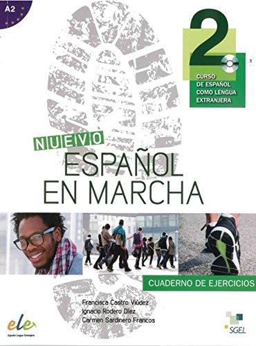 Nuevo Español en marcha 2: Curso de español como lengua extranjera / Arbeitsbuch mit Audio-CD