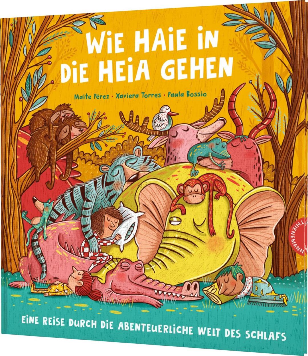 Wie Haie in die Heia gehen: Eine Reise durch die abenteuerliche Welt des Schlafs | Faszinierendes Sachbilderbuch für Kinder ab 4