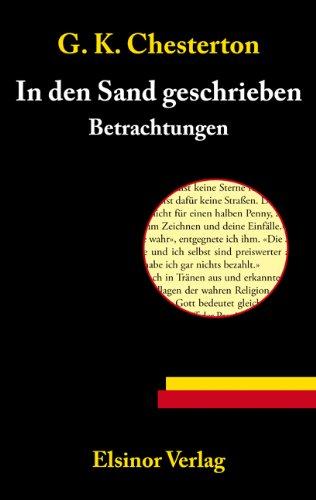 In den Sand geschrieben: Betrachtungen