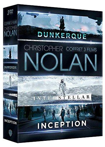 Coffret nolan 3 films : inception ; interstellar ; dunkerque [FR Import]